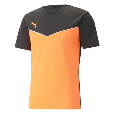 Puma INDIVIDUAL RISE JERSEY Futballpóló, narancssárga, méret