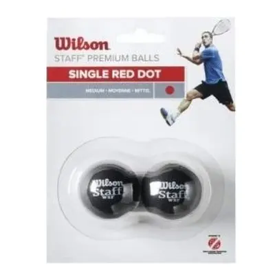 Wilson STAFF SQUASH BALL RED DOT Fallabda, piros, méret