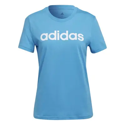 adidas LIN T Női póló, kék, méret