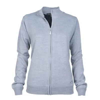 GREGNORMAN MERINO (50:50) LINED FULL-ZIP Női pulóver, szürke, méret