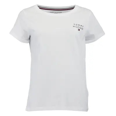 Tommy Hilfiger TH ORIGINAL-SHORT SLEEVE T-SHIRT Női póló, fehér, méret