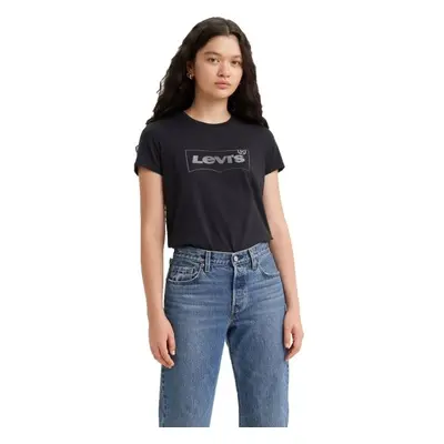 Levi's® THE PERFECT TEE Női póló, fekete, méret