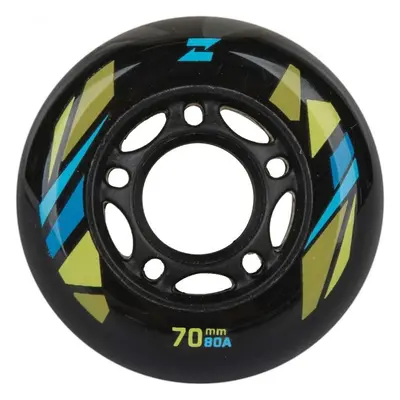 Zealot 70-80A WHEELS 4PACK Görkorcsolya kerék szett, fekete, méret