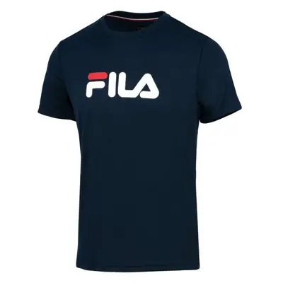 Fila T-SHIRT LOGO Férfi póló, sötétkék, méret