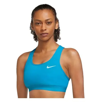 Nike SWOOSH Női sportmelltartó, kék, méret