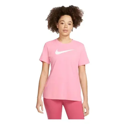 Nike NK DF TEE SWOOSH Női póló, rózsaszín, méret