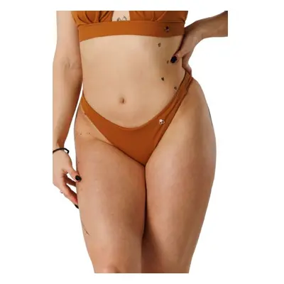 GOLDBEE BRAZILKY Női brazil bikini alsó, narancssárga, méret