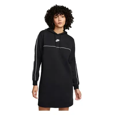 Nike NSW SWSH SS DRESS Női ruha, fekete, méret