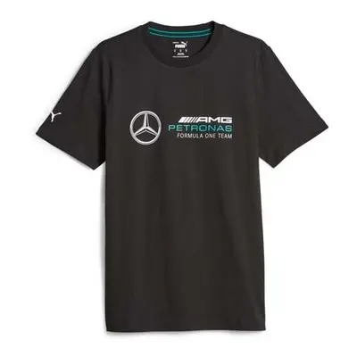 Puma MERCEDES-AMG PETRONAS F1 TEAM ESSENTIALS Férfi póló, fekete, méret