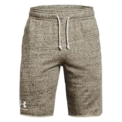 Under Armour RIVAL TERRY SHORT Férfi rövidnadrág, bézs, méret