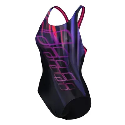 Arena SHADING SWIMSUIT Női sport fürdőruha, fekete, méret