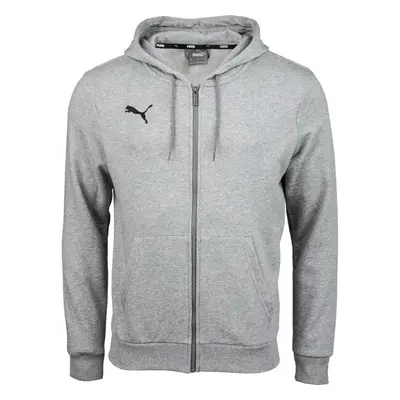 Puma TEAMGOAL CASUALS HOODED JACKET Férfi pulóver edzéshez, szürke, méret