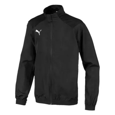 Puma LIGA SIDELINE JACKET JR Fiú sportdzseki, fekete, méret