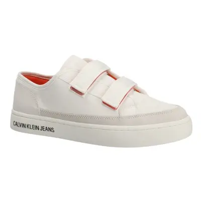 Calvin Klein CLASSIC CUPSOLE VELCRO SOFTNY Férfi szabadidőcipő, fehér, méret