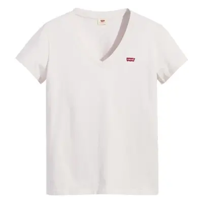 Levi's® PERFECT V-NECK TEE SHIRT Női póló, fehér, méret