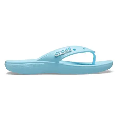 Crocs CLASSIC CROCS FLIP Uniszex flip-flop papucs, világoskék, méret 42/43