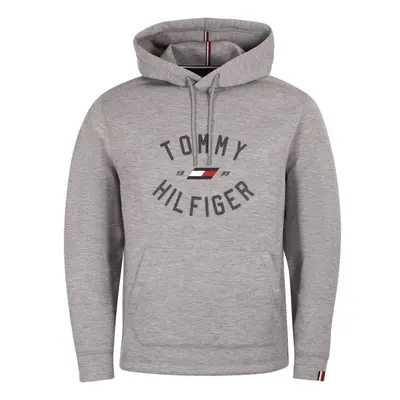 Tommy Hilfiger VARSITY GRAPHIC HOODY Férfi pulóver, szürke, méret