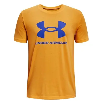 Under Armour SPORTSTYLE LOGO SS Fiú póló, narancssárga, méret