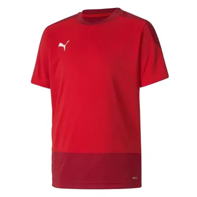 Puma TEAMGOAL TRAINING JERSEY JR Fiú futballpóló, piros, méret