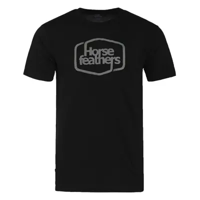 Horsefeathers ROOTER TECH T-SHIRT Férfi póló, fekete, méret