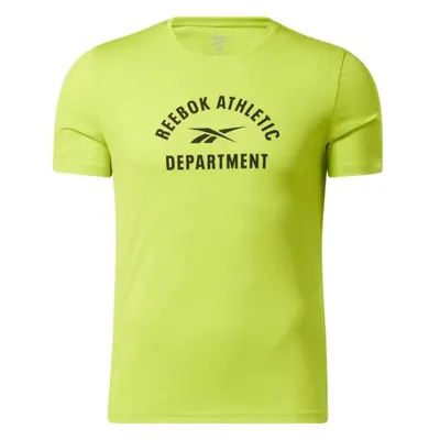 Reebok TRAINING ESSENTIAL GRAPHIC TEE REEBOK READ Női póló, sárga, méret