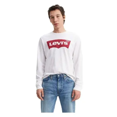 Levi's® LS STD GRAPHIC TEE Férfi hosszú ujjú felső, fehér, méret