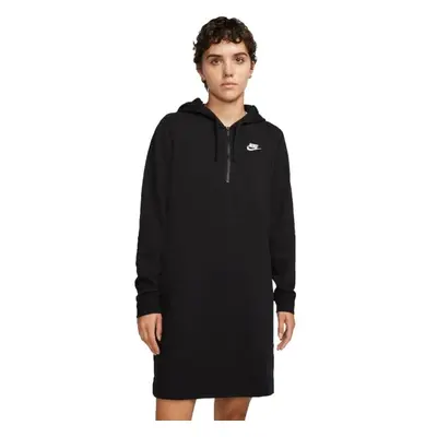 Nike NSW CLUB FLC DRESS Női ruha, fekete, méret