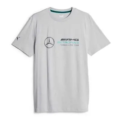 Puma MERCEDES-AMG PETRONAS F1 TEAM ESSENTIALS Férfi póló, szürke, méret