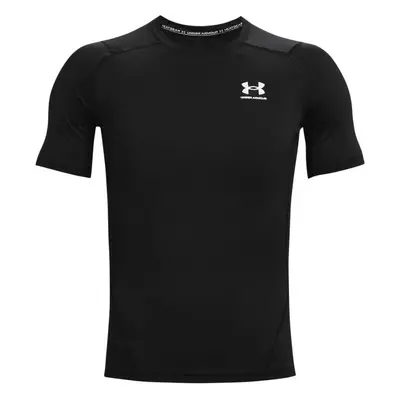 Under Armour HG ARMOUR COMP SS Férfi póló, fekete, méret