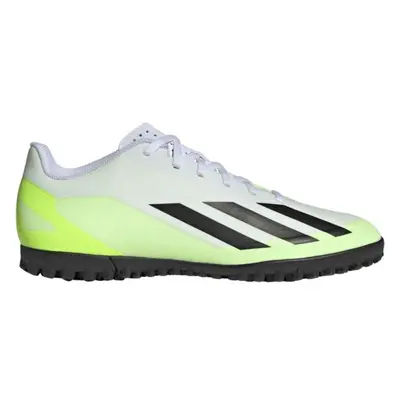 adidas X CRAZYFAST.4 TF Férfi turf futballcipő, fehér, méret