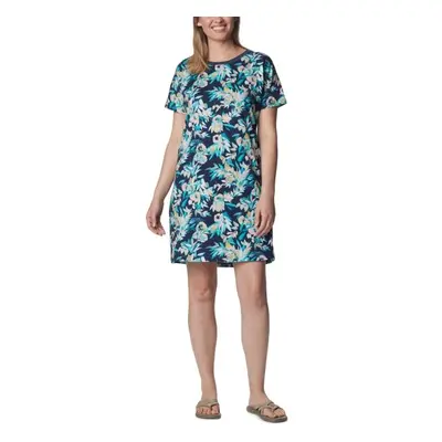 Columbia PARK™ PRINTED DRESS Női ruha, sötétkék, méret