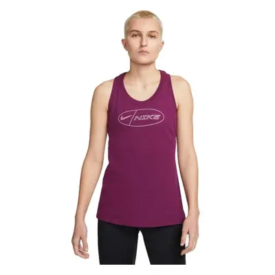 Nike DF TANK ICON CLASH W Női top, bordó, méret