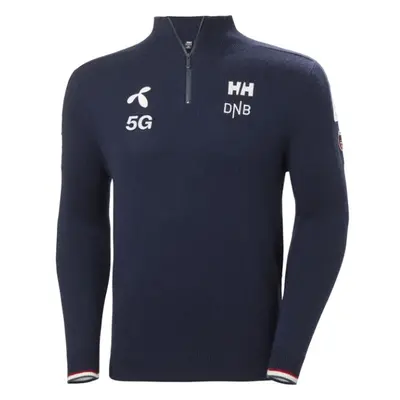 Helly Hansen KITZBUHEL KNITTED SWEAT Férfi pulóver, kék, méret