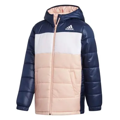 adidas YK J SYNTHETIC Junior télikabát, sötétkék, méret