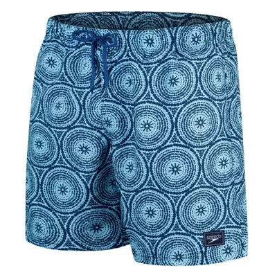 Speedo PRINTED LEISURE WATERSHORT Férfi fürdőnadrág, kék, méret