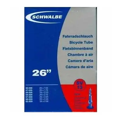 Schwalbe SV13 26x1.5-2.5 Gumibelső, fekete, méret