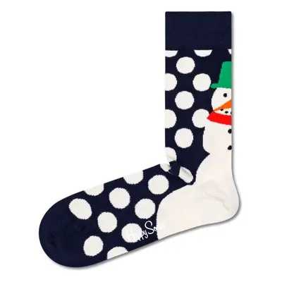 HAPPY SOCKS JUMBO SNOWMAN Klasszikus zokni, sötétkék, méret