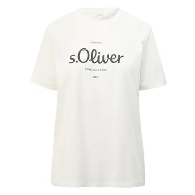 s.Oliver RL T-SHIRT Póló, fehér, méret