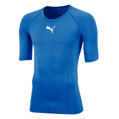 Puma LIGA BASELAYER TEE SS Férfi funkcionális póló, kék, méret