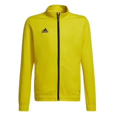 adidas ENT22 TK JKTY Junior futball pulóver, sárga, méret