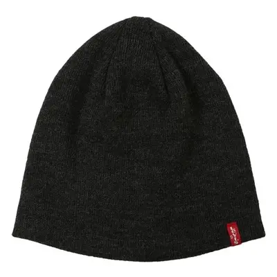 Levi's® OTIS BEANIE Férfi téli sapka, sötétszürke, méret