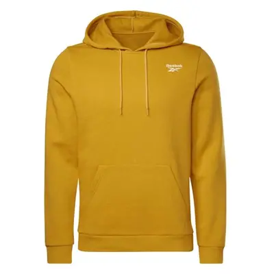 Reebok RI LEFT CHEST LOGO HOOD Férfi pulóver, narancssárga, méret