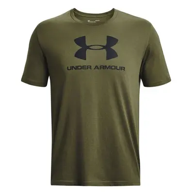 Under Armour SPORTSTYLE LOGO SS Férfi póló, khaki, méret