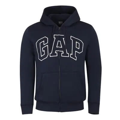 GAP V-GAP ARCH SHERPA FZ Férfi pulóver, sötétkék, méret