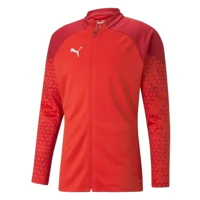 Puma TEAMCUP TRAINING JACKET Férfi futballkabát, piros, méret