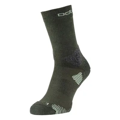 Odlo SOCKS CREW PRIMALOFT HIKE Zokni, zöld, méret