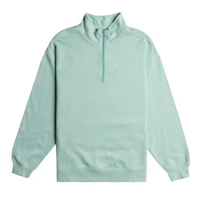 Roxy ESSENTIAL ENERGY HALF ZIP Női pulóver, világoskék, méret