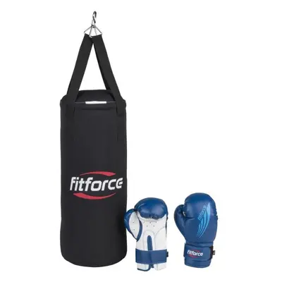 Fitforce JR BOX SET Junior ökölvívó szett, fekete, méret