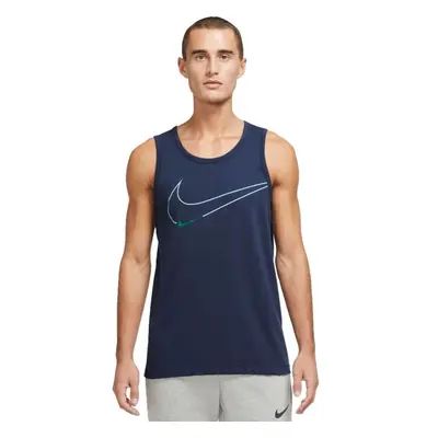 Nike NK DF TANK 6/1 GFX Férfi ujjatlan felső, sötétkék, méret