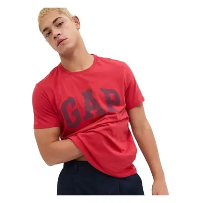 GAP V-BASIC LOGO T Férfi póló, piros, méret